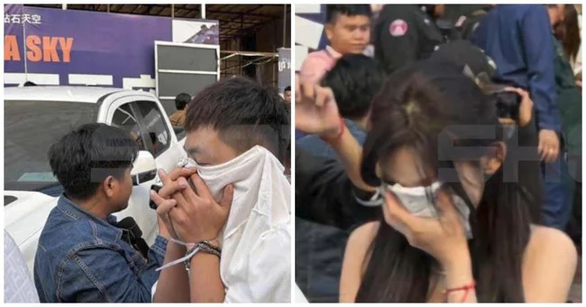 В Мьянме  и Камбодже силовики провели рейды против скам-центров,  где людей держали в рабстве (5 фото + 1 видео)