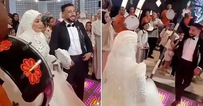 В Египте жених умер во время свадебного танца (4 фото + 1 видео)