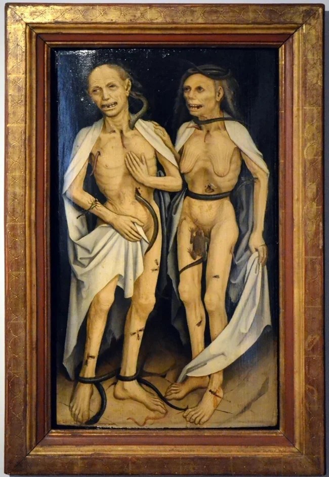 «Мёртвые любовники»: самая страшная картина Средневековья (4 фото)